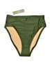 J.Crew Color Block Green Swimsuit Bottoms Size XS - photo 1