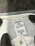 Carter's 100% Cotton Ivory White Long Sleeve Polo Size Newborn - photo 3