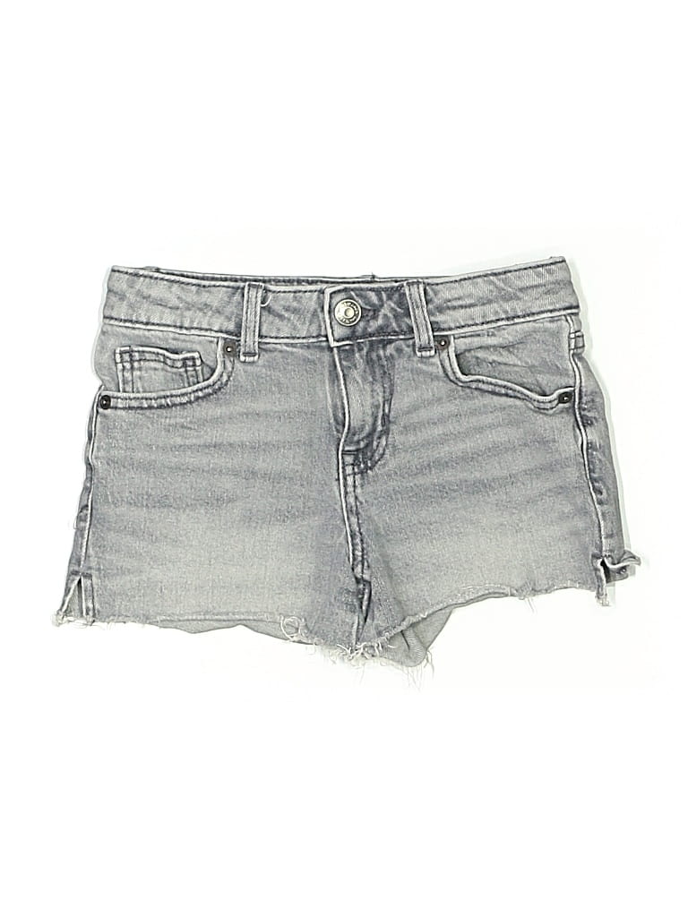 Pre-owned Cat & Jack Kids' Denim Shorts In Gray