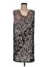 BCBGMAXAZRIA Graphic Gray Casual Dress Size M - photo 1