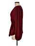 retrofête 100% Viscose Burgundy Blazer Size M - photo 5