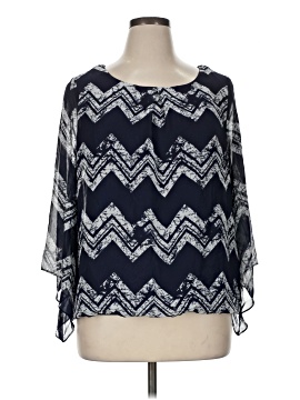 New Directions 3/4 Sleeve Blouse (view 1)