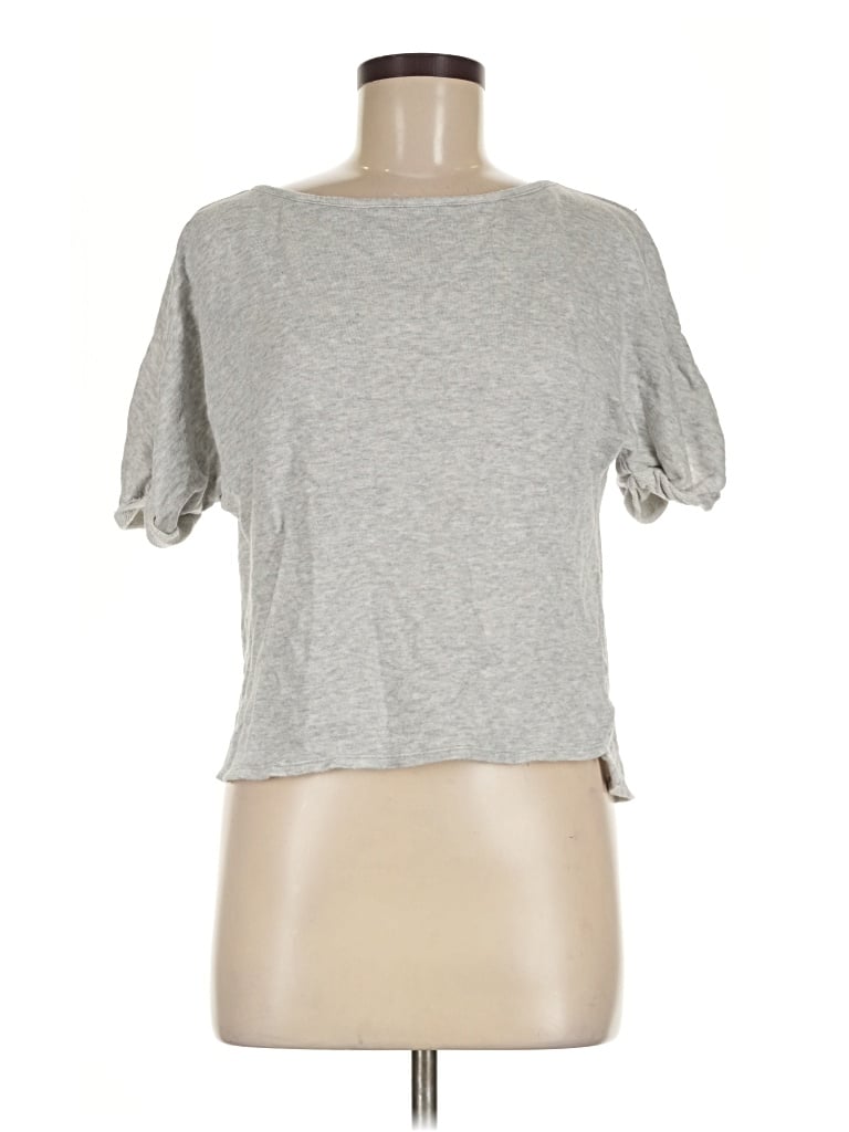 Pre-owned Forever 21 Short Sleeve T-shirt In Gray