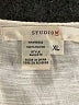 Studio M 100% Rayon Ivory Sleeveless T-Shirt Size XL - photo 7