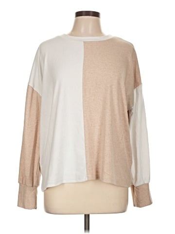 Aqua Long Sleeve T-Shirt (view 1)