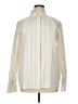 Linda Allard Ellen Tracy Ivory Long Sleeve Silk Top Size 14 - photo 1