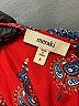 Meraki 100% Polyester Red 3/4 Sleeve Blouse Size S - photo 7