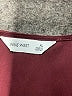 Nine West 100% Polyester Burgundy Short Sleeve Blouse Size XL - photo 7