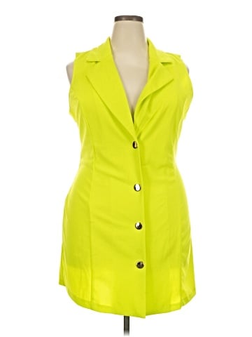Wearever Sleeveless Button-Down Shirt (view 1)