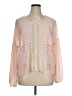 Gimmicks 100% Polyester Pink Long Sleeve Blouse Size XL - photo 1