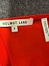 Helmut Lang 100% Viscose Red Short Sleeve Blouse Size 8 - photo 7