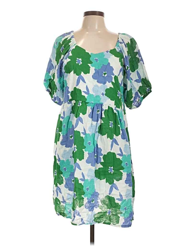 Pre-owned Michelle Mcdowell Casual Dress In Green