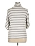 Lou & Grey Silver Short Sleeve Turtleneck Size XL - photo 2