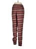 Patagonia 100% Polyester Chevron-herringbone Red Burgundy Casual Pants Size M - photo 2