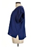 MOD Lusive 100% Polyester Blue Short Sleeve Blouse Size M - photo 5