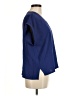 MOD Lusive 100% Polyester Blue Short Sleeve Blouse Size M - photo 4