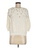 The Limited Hearts Ivory Pullover Sweater Size M - photo 1