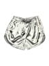 Unbranded Metallic Silver Athletic Shorts Size M - photo 1