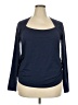 Torrid Blue 3/4 Sleeve T-Shirt Size 2X Plus (2) - photo 1