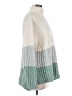 Ann Taylor Color Block White Turtleneck Sweater Size M - photo 4