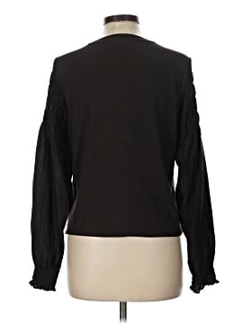 Madewell Smocked Long-Sleeve Tee (view 2)