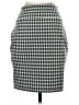 Lou & Grey Checkered-gingham Gray Casual Skirt Size XS - photo 2