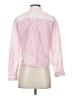 Talbots 100% Cotton Stripes Pink Long Sleeve Blouse Size XS - photo 2