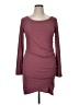 Leith Solid Pink Burgundy Casual Dress Size XL - photo 1