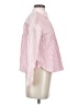 Talbots 100% Cotton Stripes Pink Long Sleeve Blouse Size XS - photo 4