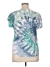 Ruby Rd. Tie-dye Teal Short Sleeve T-Shirt Size XL - photo 2