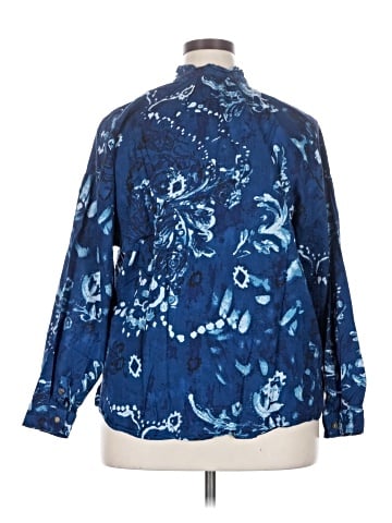 Pilcro 3/4 Sleeve Blouse (view 2)