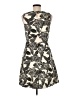 J.Crew Print Ivory Cocktail Dress Size 6 - photo 2