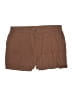 Girlfriend Collective Solid Brown Athletic Shorts Size 4X - photo 1