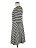 Pixley Stripes Black Casual Dress Size M - photo 5