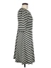 Pixley Stripes Black Casual Dress Size M - photo 4