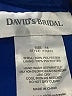 David's Bridal 100% Polyester Blue Cocktail Dress Size 16 - photo 7