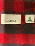 L.L.Bean 100% Cotton Plaid Red Long Sleeve Button-Down Shirt Size 1X - photo 7