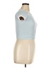 Pink Dot Blue Short Sleeve Turtleneck Size XL - photo 4