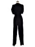 Porridge 100% Recycled Polyester Solid Black Jumpsuit Size Med (2) - photo 2