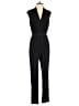 Cato Solid Black Jumpsuit Size M - photo 1