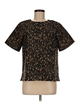 Lafayette 148 New York Short Sleeve Blouse (view 1)