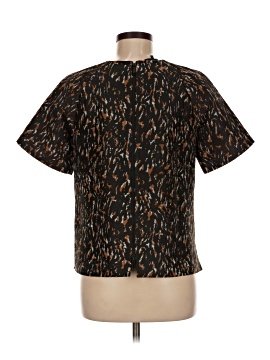 Lafayette 148 New York Short Sleeve Blouse (view 2)