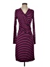 Banana Republic Stripes Purple Casual Dress Size S - photo 1