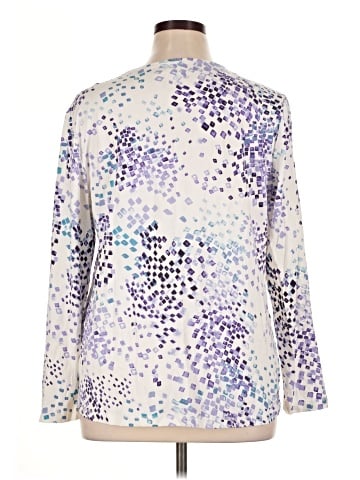 Weekends by Chico's Long Sleeve T-Shirt (view 2)