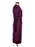 Banana Republic Stripes Purple Casual Dress Size S - photo 4