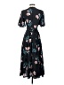 Nicholas 100% Silk Floral Black Casual Dress Size 0 - photo 2