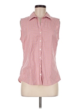 Eddie Bauer Sleeveless Button Down Shirt