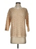 Eileen Fisher Metallic Tan Pullover Sweater Size P (petite) - photo 1