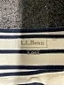 L.L.Bean 100% Cotton Stripes Ivory 3/4 Sleeve Top Size S - photo 7