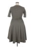 Lularoe Houndstooth Gray Casual Dress Size XL - photo 2